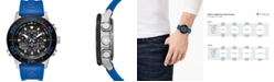 Citizen Eco-Drive Men's Promaster Sailhawk Analog-Digital Blue Polyurethane Strap Watch 44mm